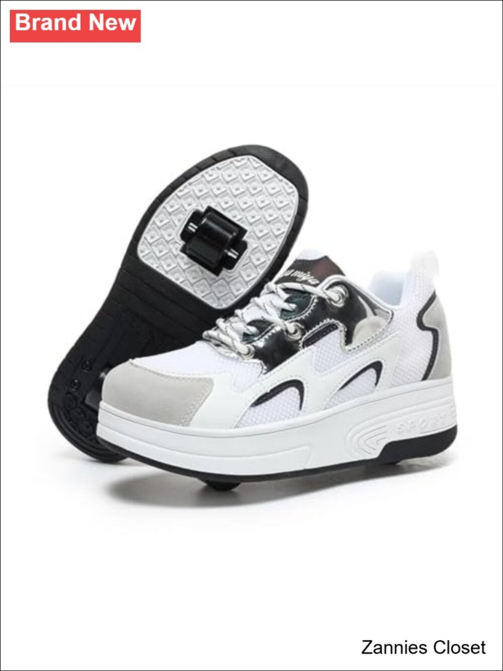 ✨ Kids Roller Skate Shoes Boys Girls Rechargeable Wheels Sneakers
